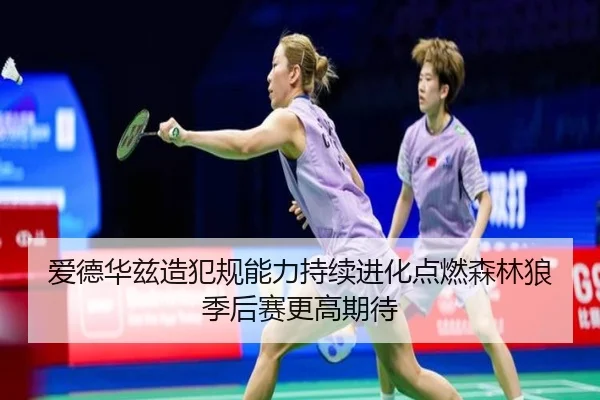 爱德华兹造犯规能力持续进化点燃森林狼季后赛更高期待